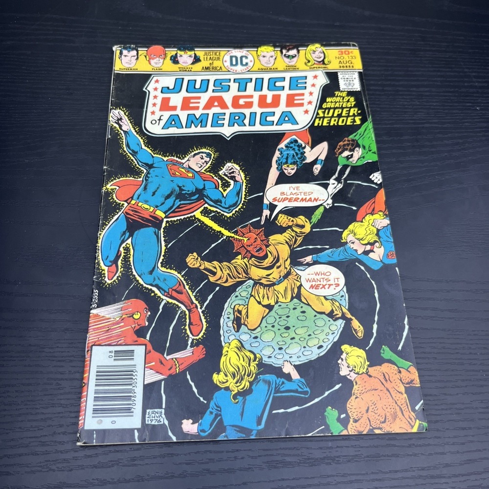 Justice League Of America #133 DC Comics Aug 1976 Bronze Age‎ Comic